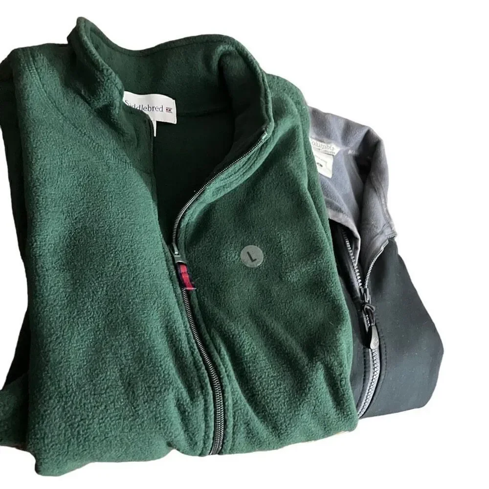 Men’s Columbia Jacket & Saddlebred Vest / SZ: L